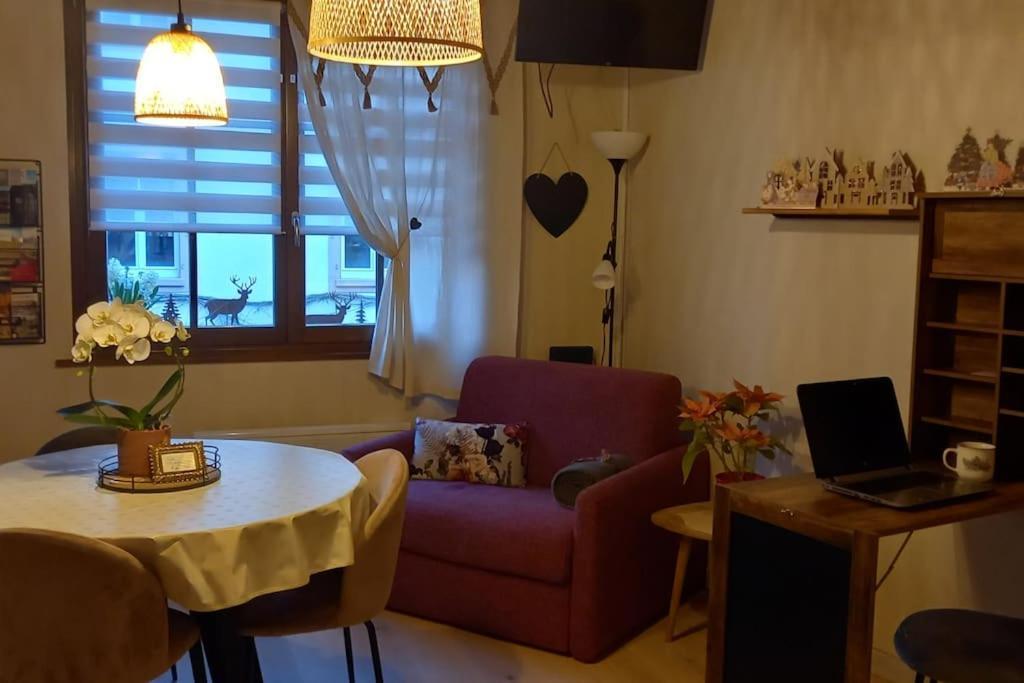 S'Gleina Gleck, In The Heart Of A Wine City, Charmant Studio 1 Piece Et 1 Salle De Bain Kaysersberg-Vignoble Exteriör bild